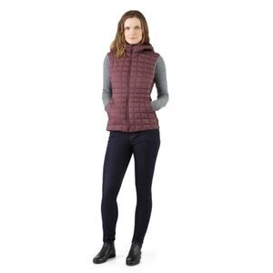 Arc’teryx Women’s XS Narin Down Puffer Vest Quartz Hooded Quilted Full Zip